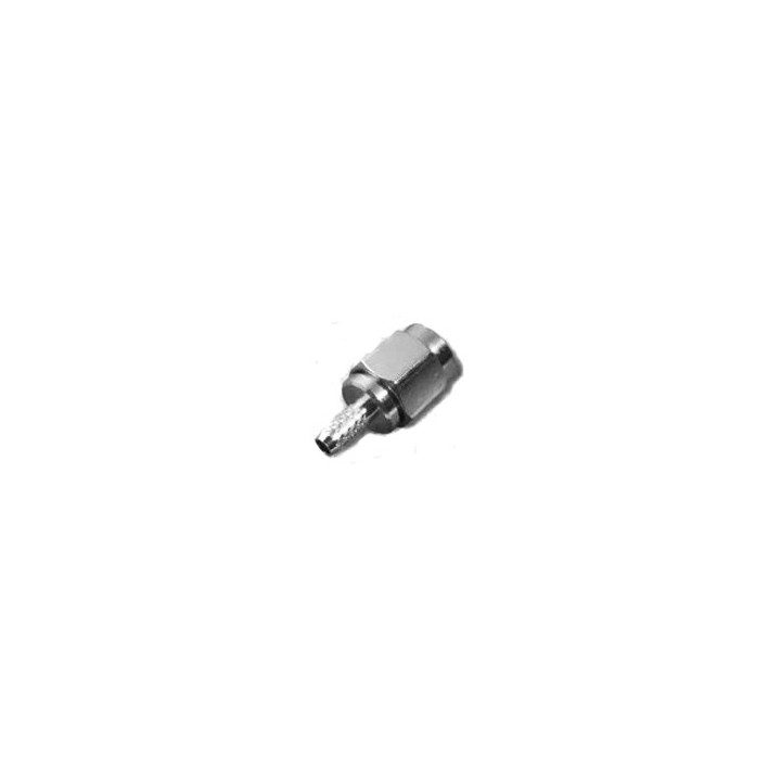 Reverse polarity SMA-Male (female pin) connector for 200
