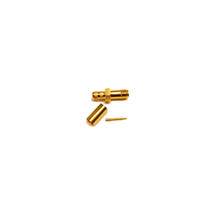 Reverse polarity SMA-Female (male pin) connector for 240