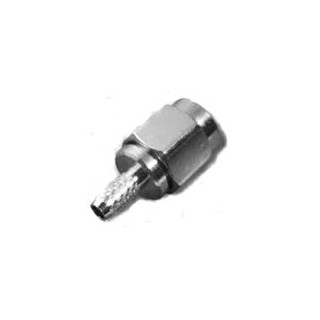 SMA-Male connector for 240 type 1/4" coaxial cable