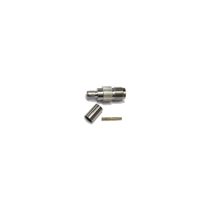 TNC-Female connector for 240 type 1/4" coaxial cable