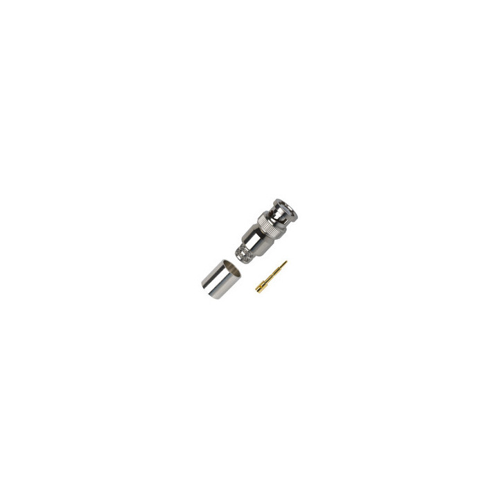 BNC-Male connector for 400 type 3/8" coaxial cable