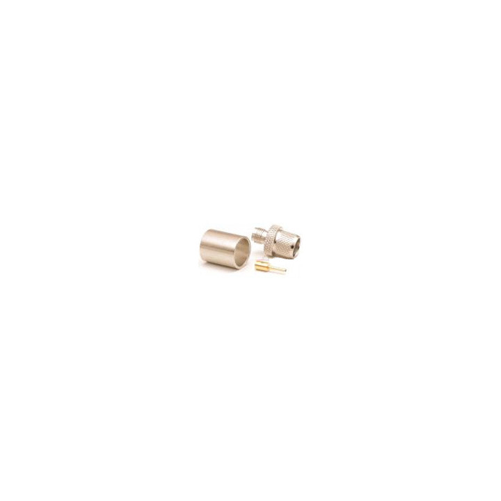 SMA-Female connector for 400 type 3/8" coaxial cable