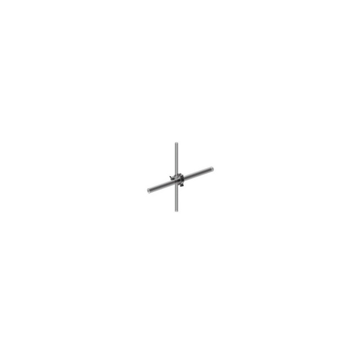 Crossover Clamp, joins two 1-1/2 in to 2-1/2 in OD round