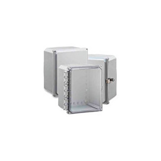 Premium Line 10"x8"x6" Nema4X Enclosure with Clear Hinge