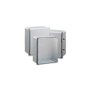 Premium Line 14"x12"x6" Nema4X/6P Enclosure with Clear Screw