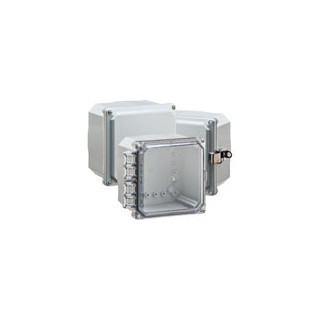 Premium Line 6"x6"x4" Nema4X/6P Enclosure with Opaque Hinge
