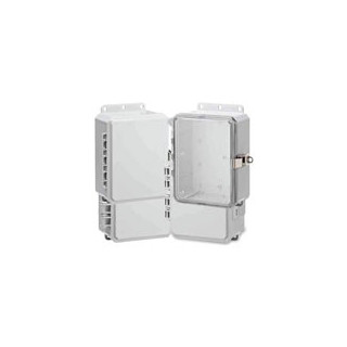 Impact Series 8"x6"x3" Nema4X Enclosure with Low Profile