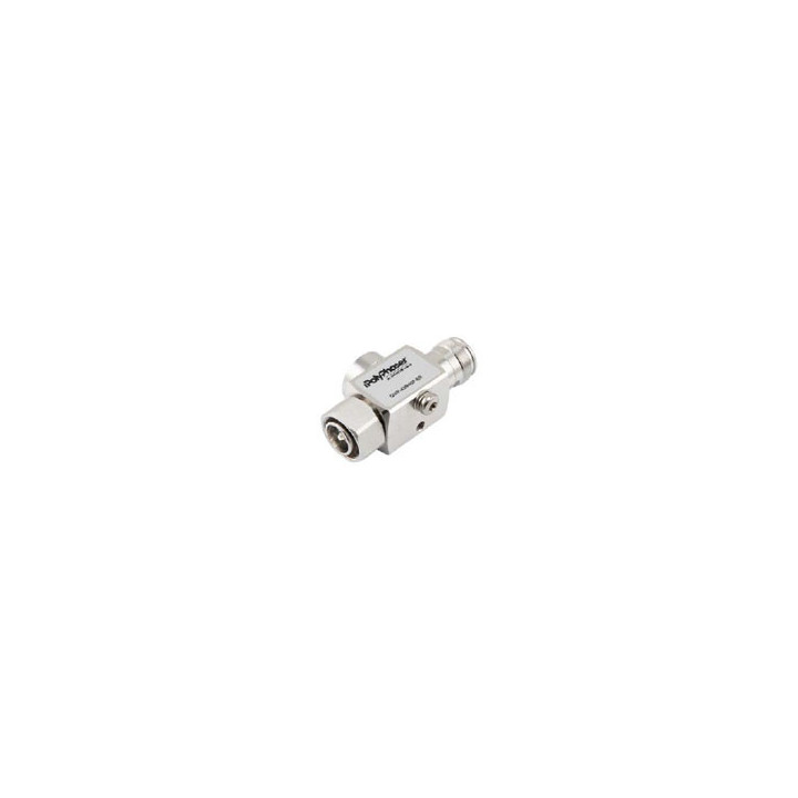 PolyPhaser 4.3-10-Male to 4.3-10-Female Low PIM Quarter Wave