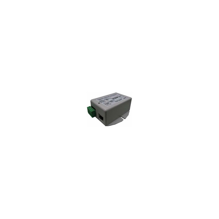 Gigabit 36-72VDC In, 24V PoE Out 24W DC to DC Converter and
