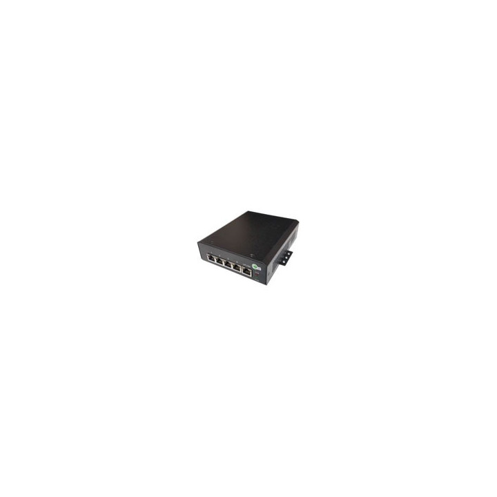 12-56V 5 Port High Power (2A/port) PoE 10/100BaseT Switch