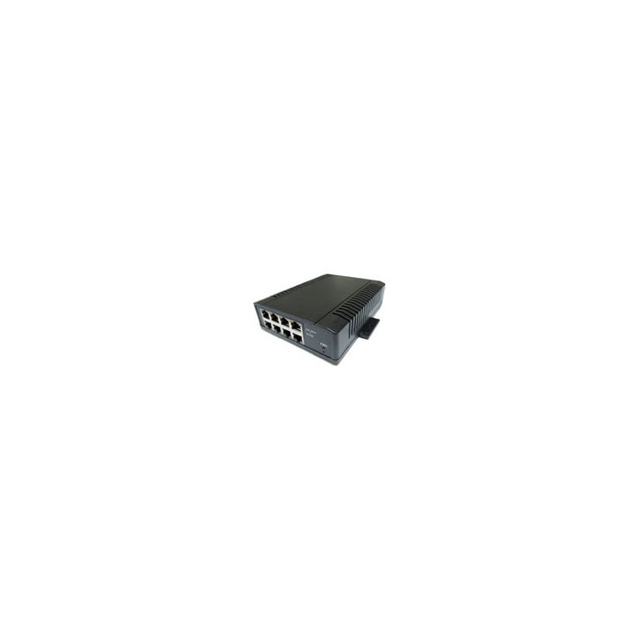 12-56V 8 Port High Power (2A/port) PoE 10/100 BaseT Switch