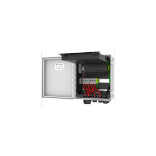 Outdoor Hybrid Enclosure, 24 Fibers