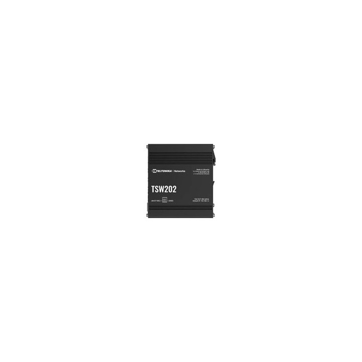 TSW202 Multi-layer Managed PoE+ Switch with 8x Gigabit