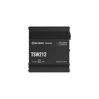 TSW212 Multi-layer Managed Switch with 8x Gigabit Ethernet